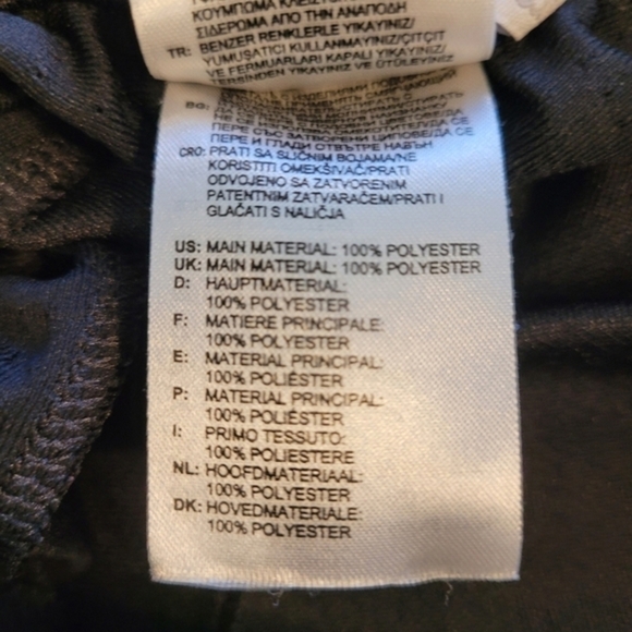 Adidas Climacool Athletic Track Pants‎ Black & Pink Youth Size Large - Picture 9 of 15